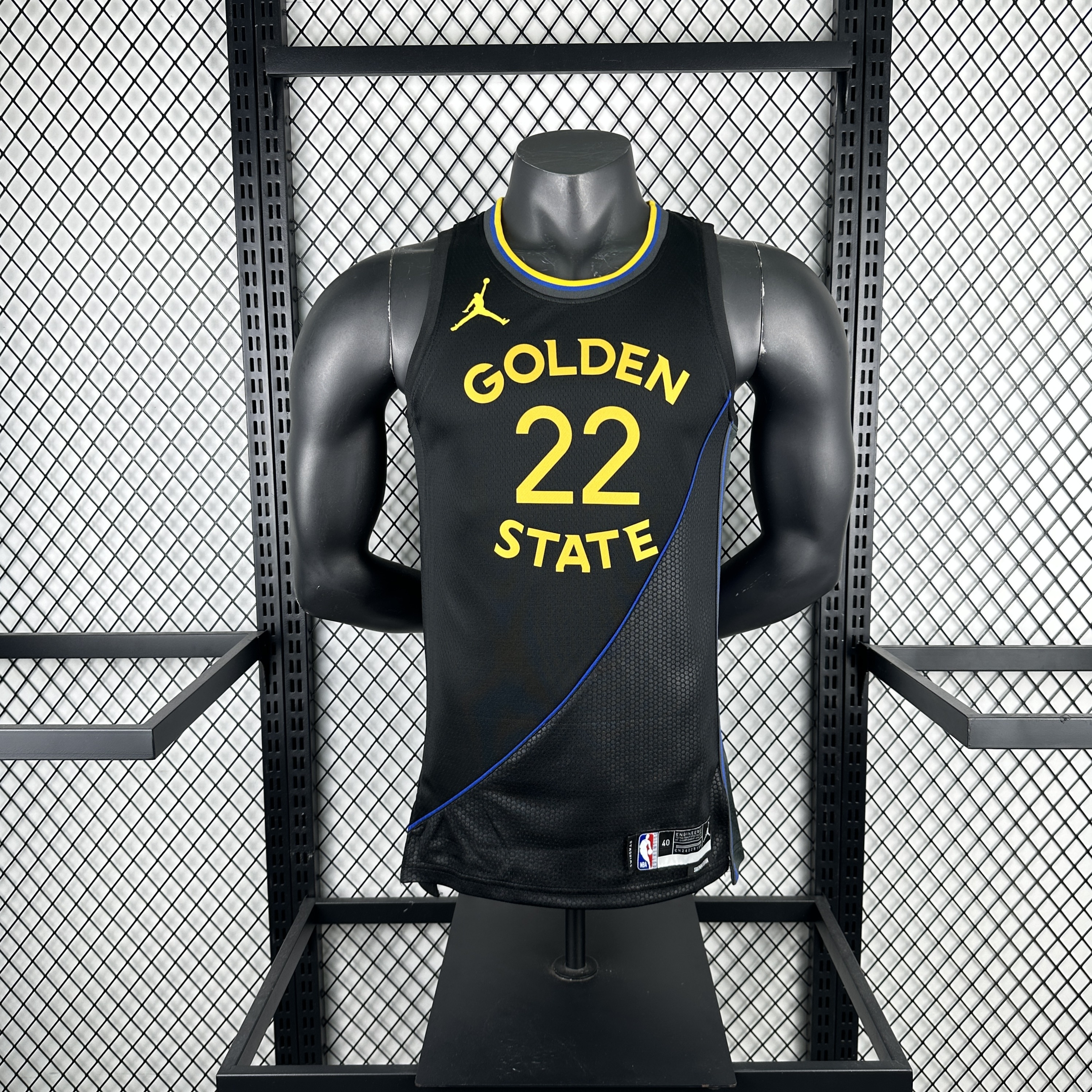 Golden State Warriors Statement Edition 2025/26 - Masculina - Preta