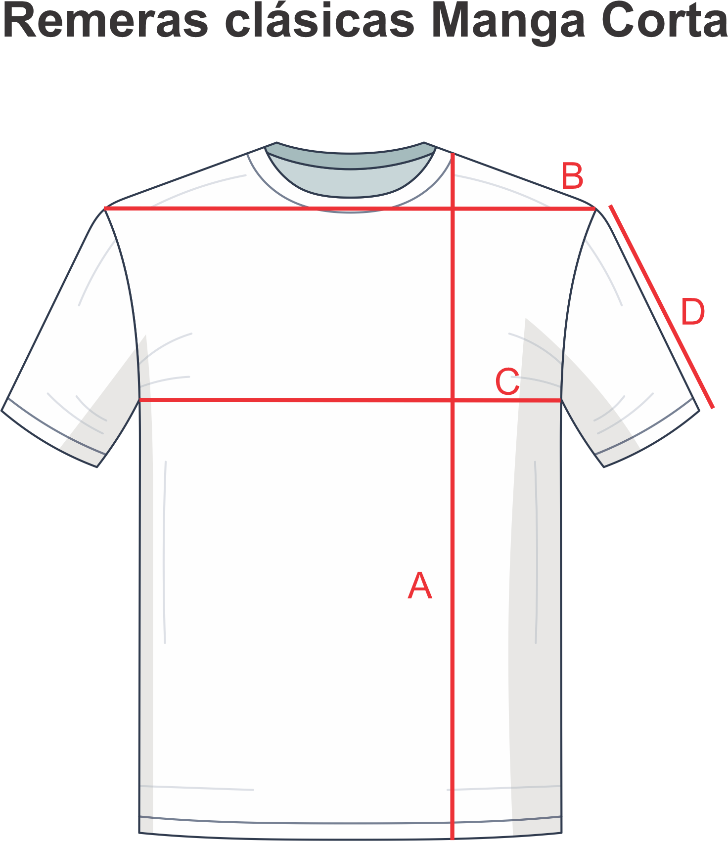 remera manga corta unisex