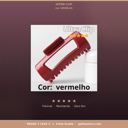 Ultra Clip Vermelho