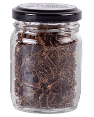 Frasco de Té Rojo en hebras de Misiones, Argentina — selección orgánica Argentine Delights