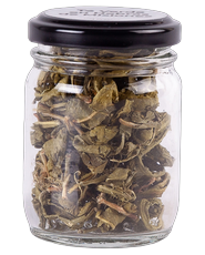Frasco de Té Verde Perlado en hebras de Misiones, Argentina — selección orgánica Argentine Delights