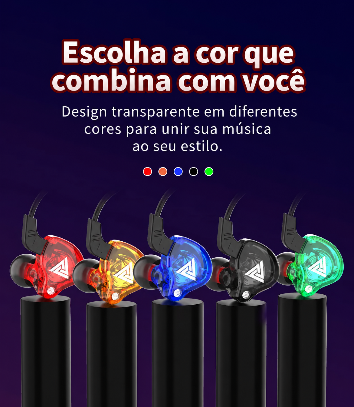 Detalhes do design do QKZ AK6