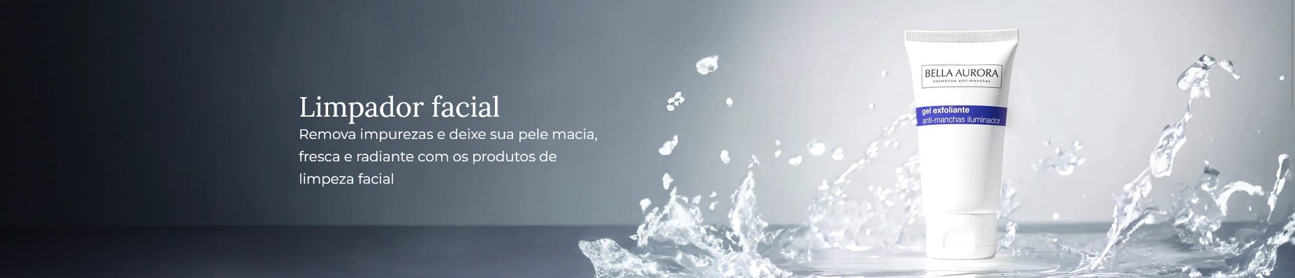 Banner da categoria Limpeza facial