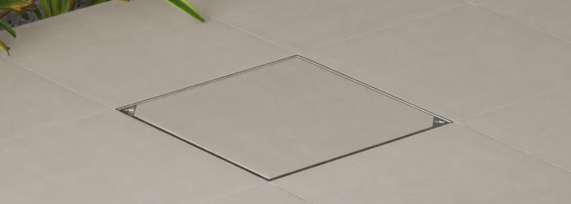 Tampa em Alum&iacute;nio Fundido Rebaixada Refor&ccedil;ada