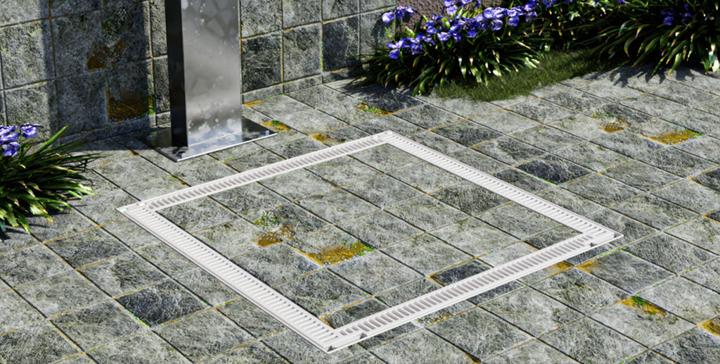 Tampa casa de maquina rebaixada com grelha