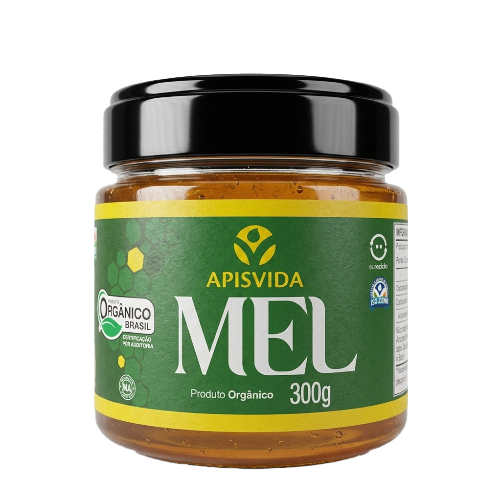 Mel Org&acirc;nico Apis Vida Pote