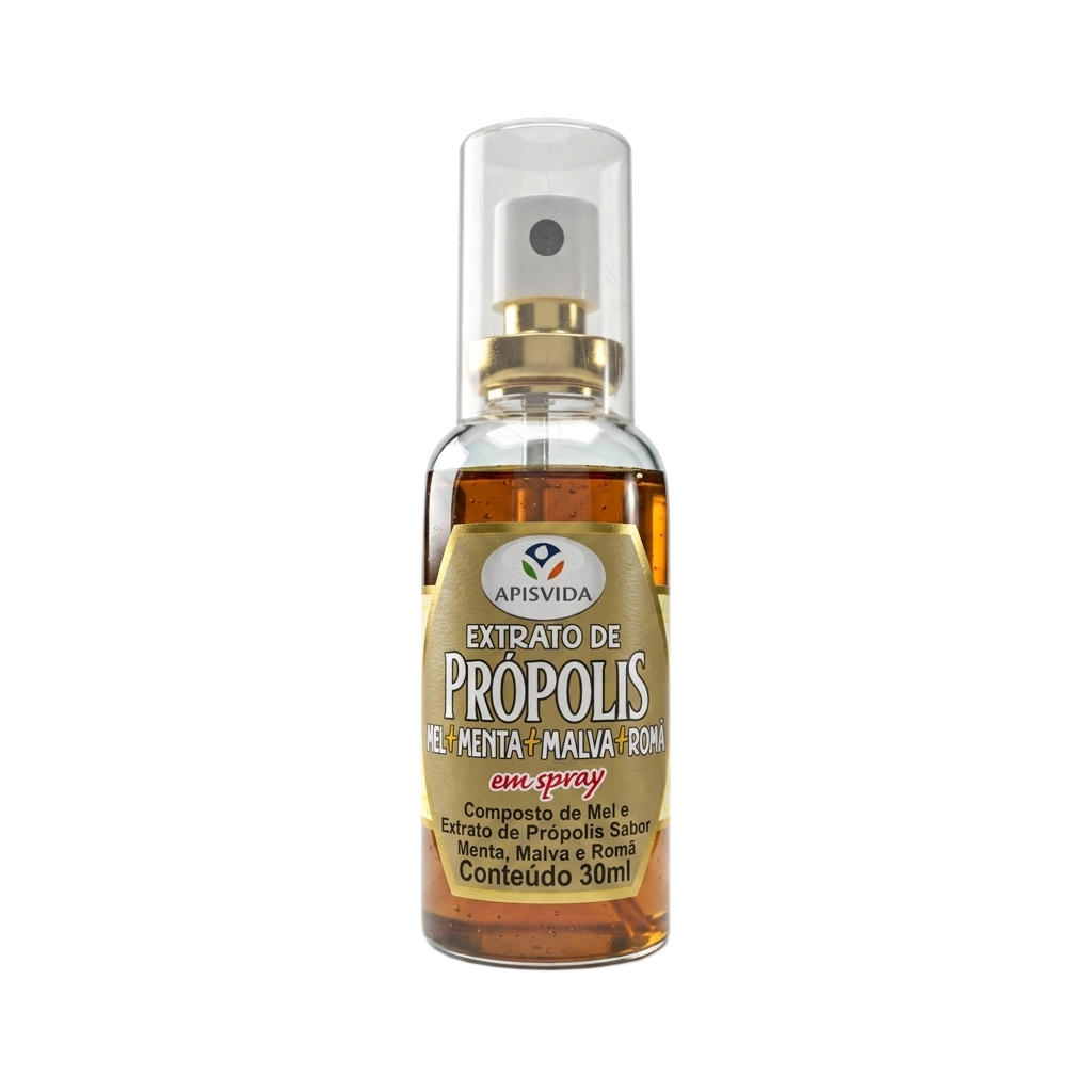 Spray de Pr&oacute;polis Verde com Menta e Rom&atilde;
