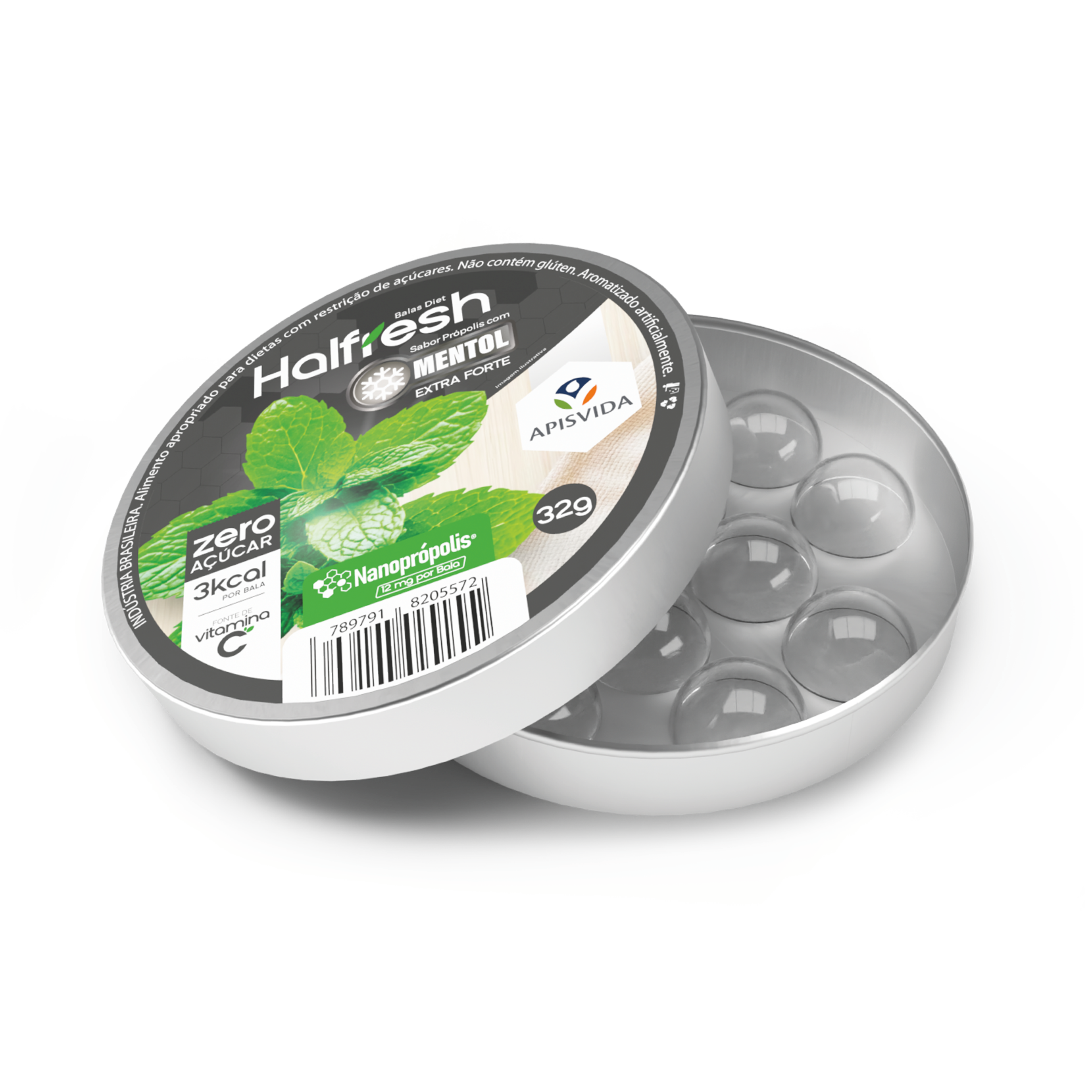 Bala Hallfresh Mentol Extra Forte