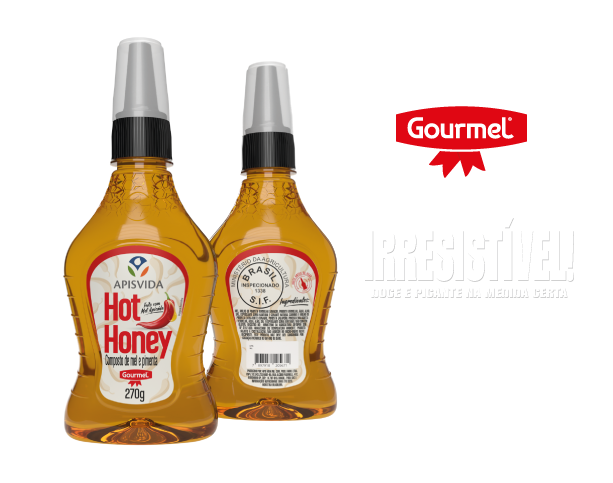 Molho Gourmet Hot Honey Bisnaga