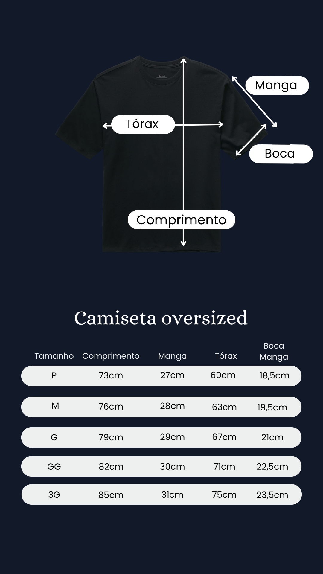 Camiseta Oversized