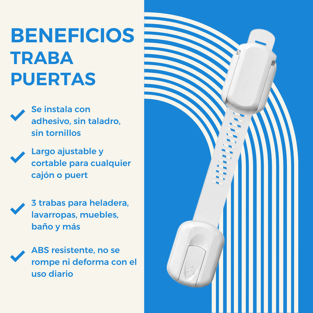 Beneficios de las trabas de seguridad para beb&eacute;