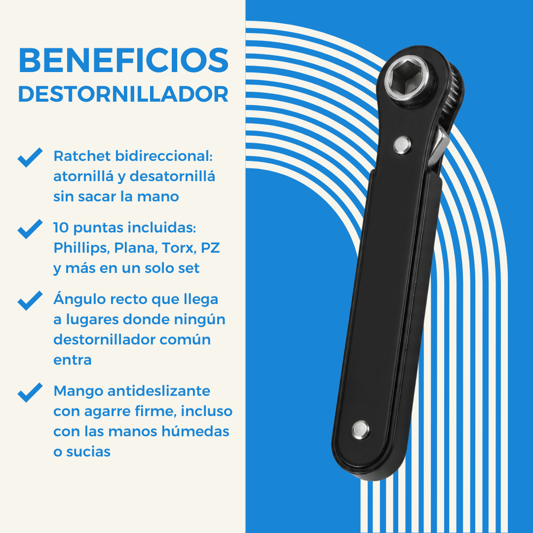 Beneficios del kit llave crique triquete 1/4 con juego de tubos