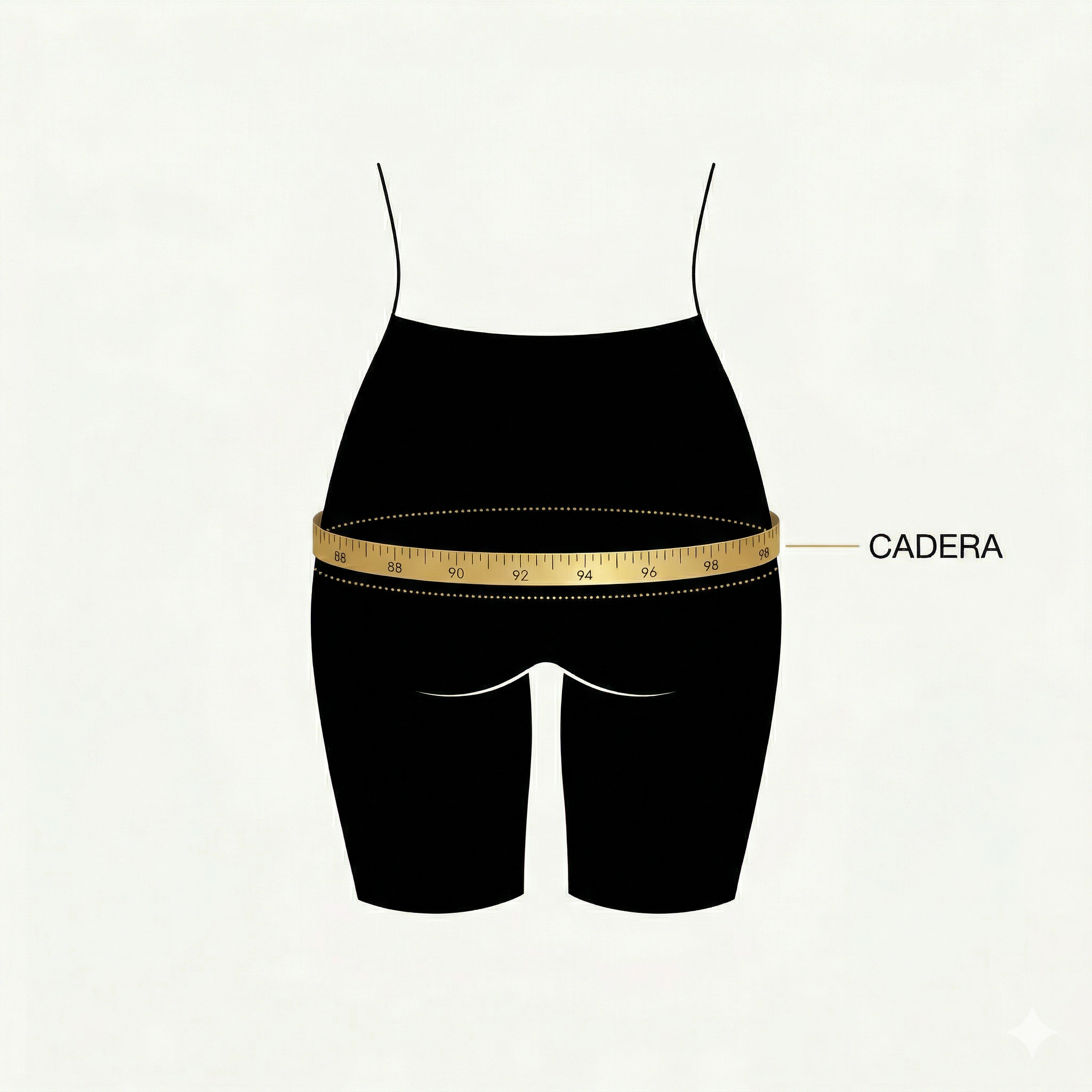 Cómo medir la cadera