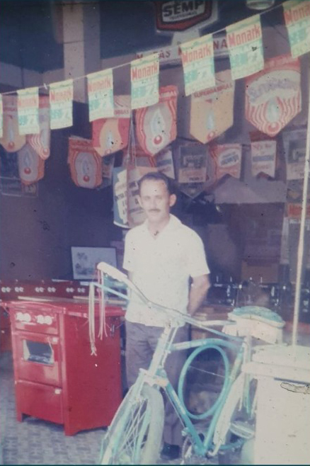 Registro histórico da loja e produtos