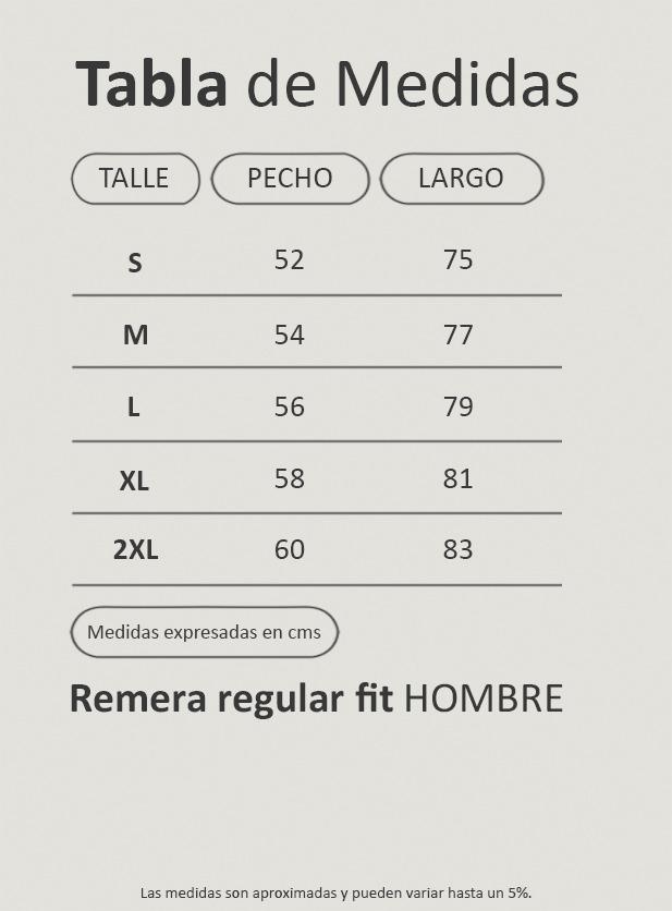 Remera Regular Fit Hombre