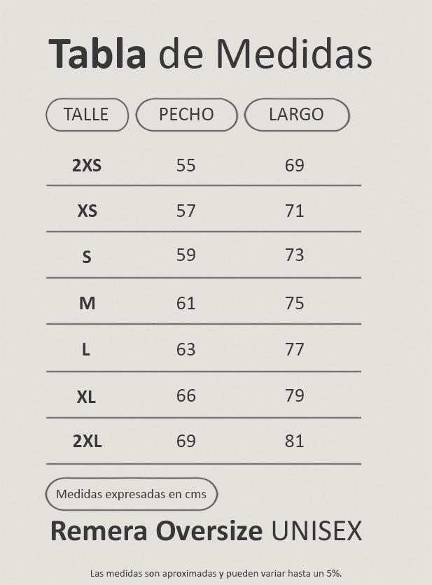 Remera Oversize Unisex
