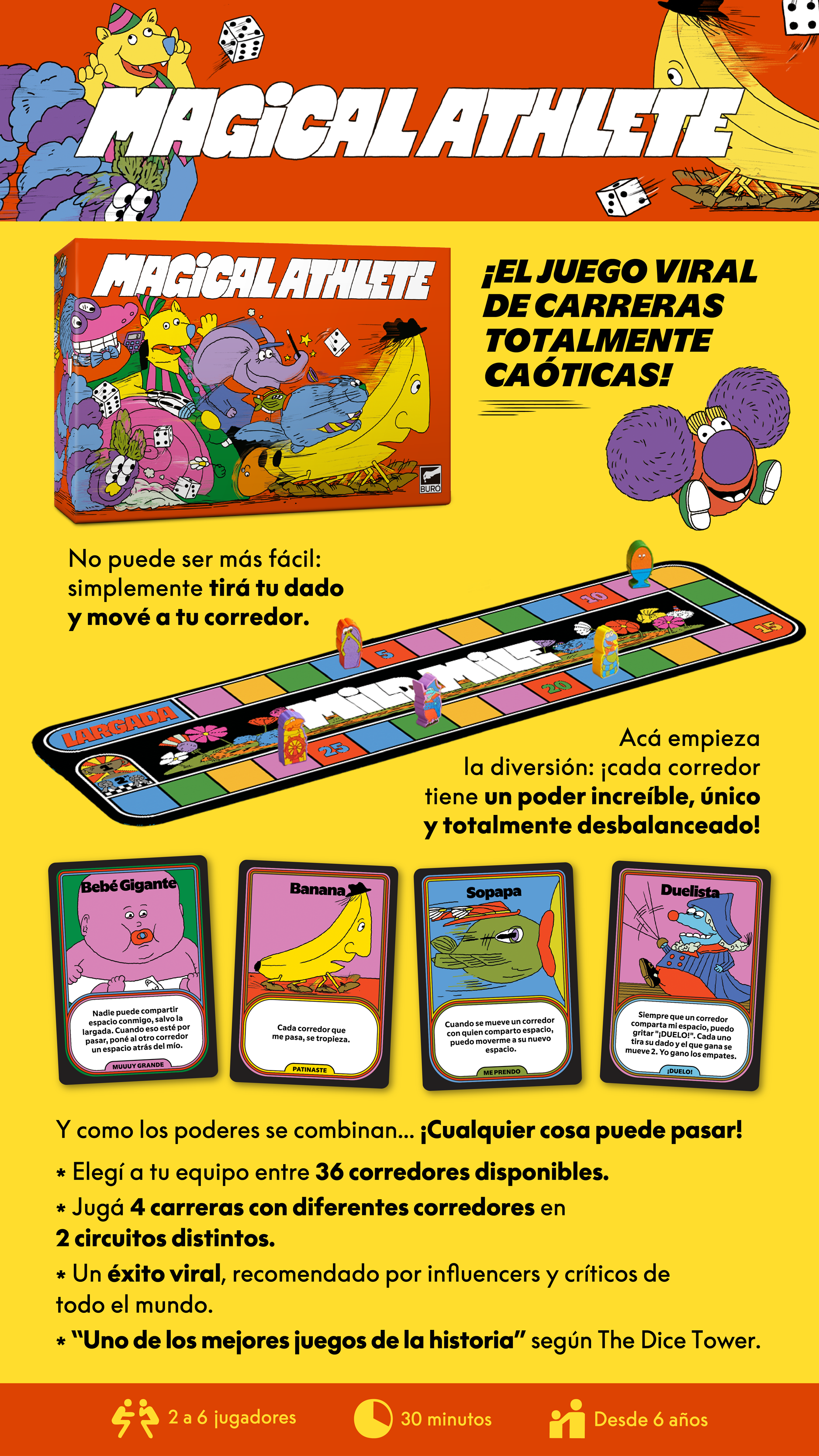 descripcion juego Magical Athlete