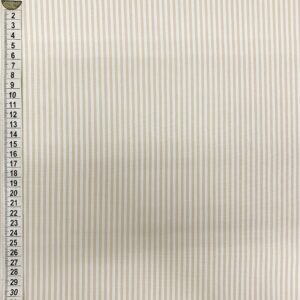 Listrado Fio Tinto Bege