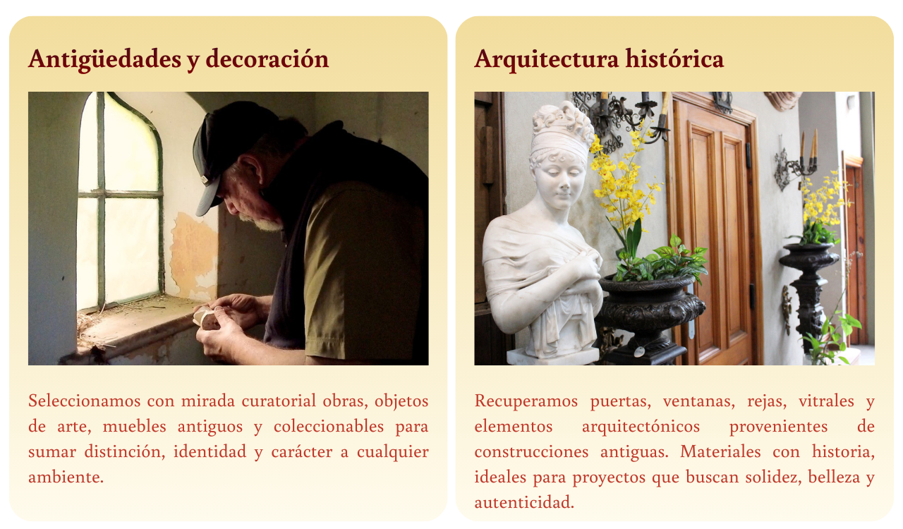 Antiguedades y decoracion