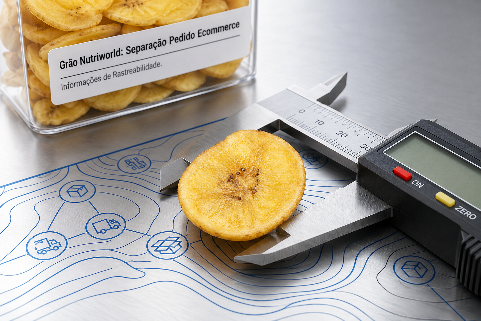 Snack de Banana natural chips
