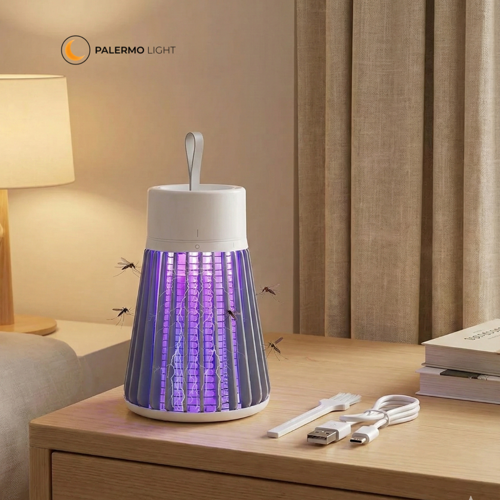Lámpara atrapamosquitos beneficios