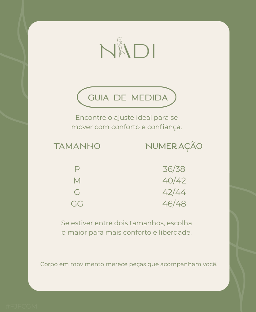 Guia de Medidas Conjuntos Nadi Move