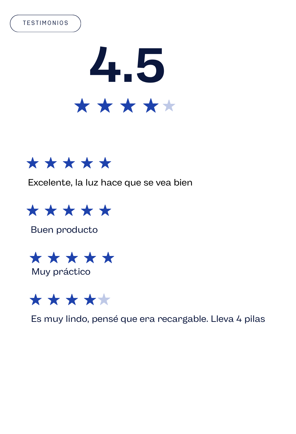testimonios