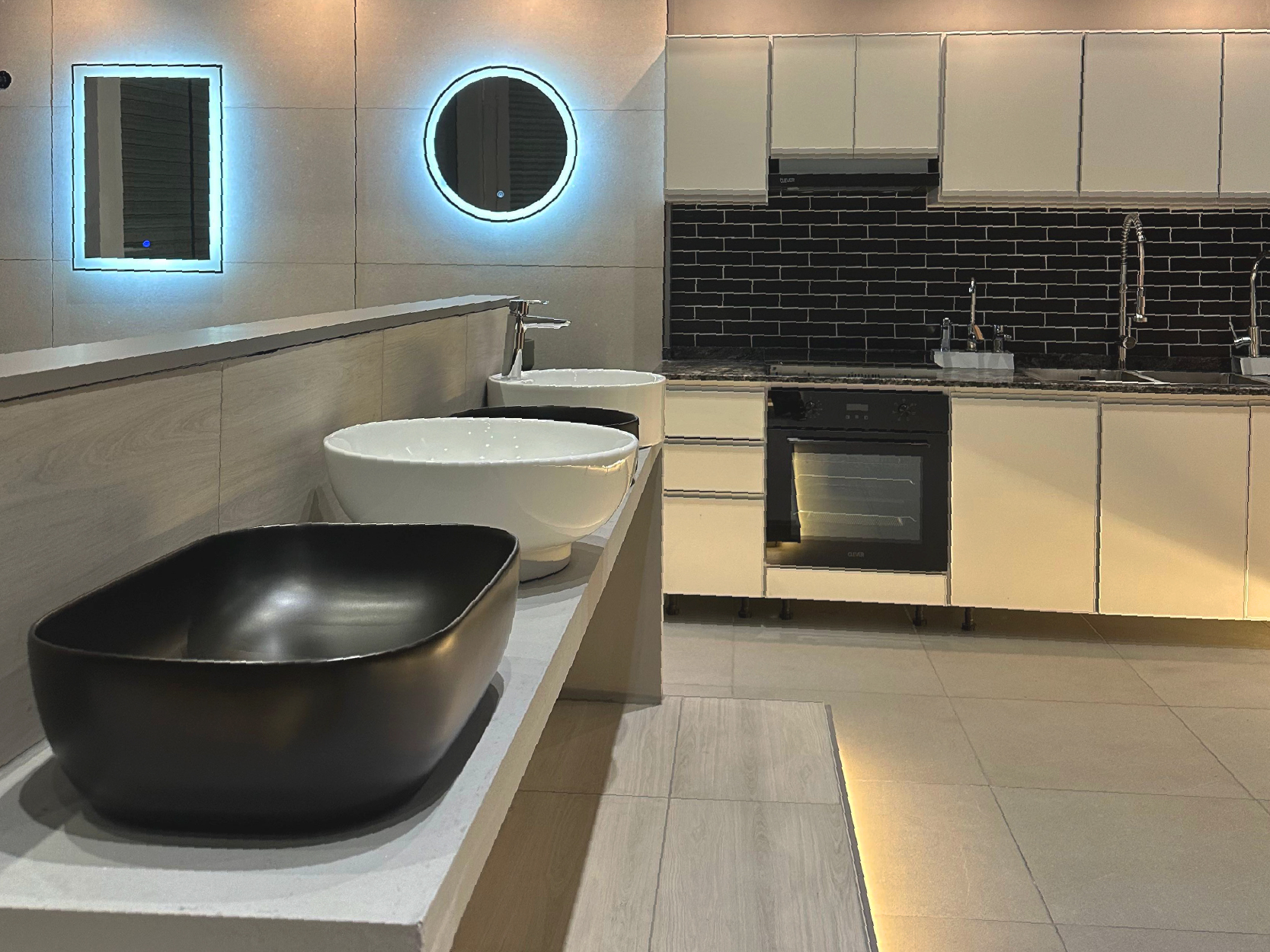 Interior showroom