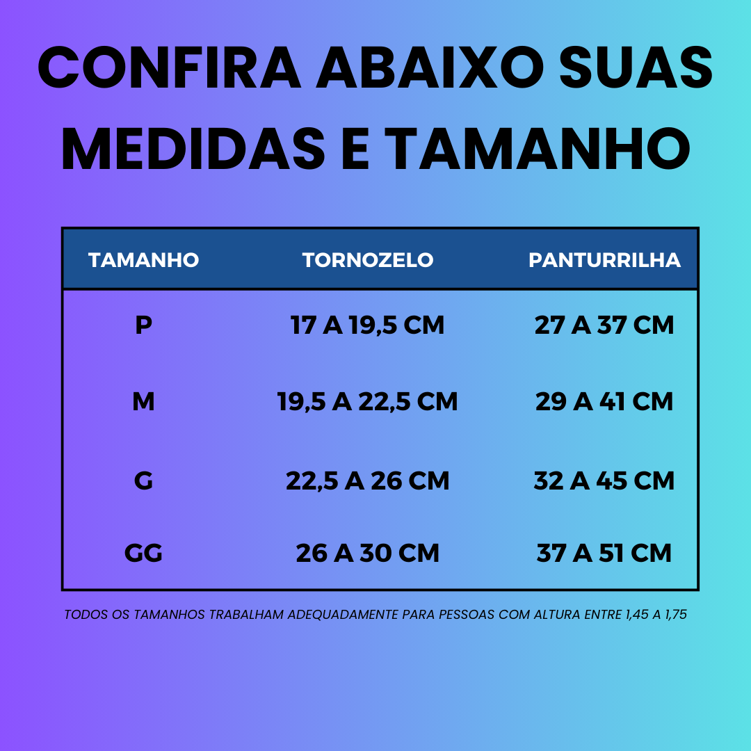 Tamanhos