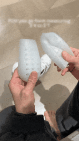 Uso de taloneras invisibles