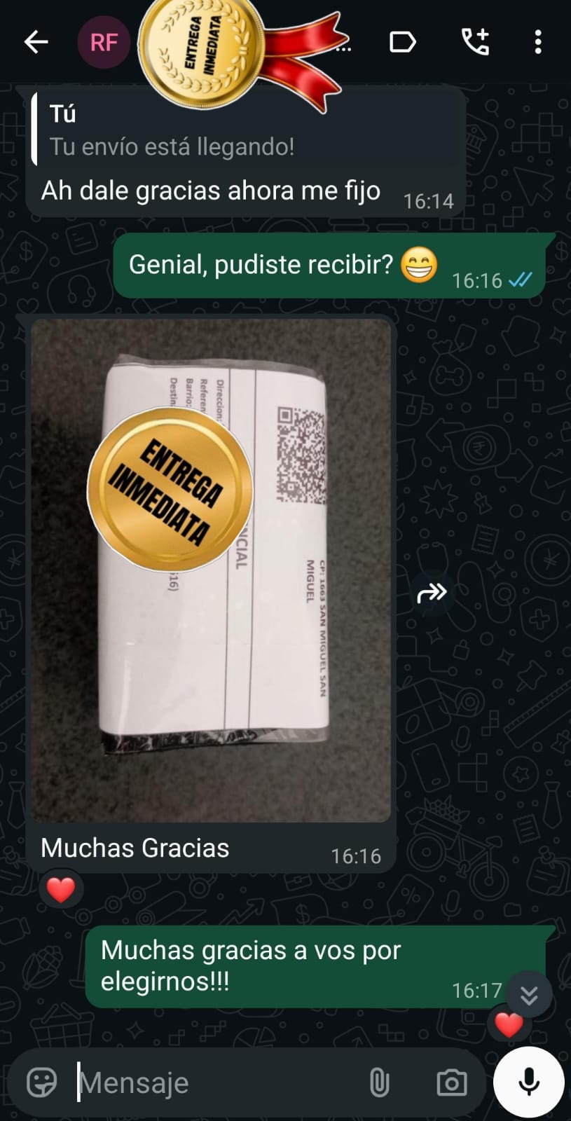 Envios Flex en el día