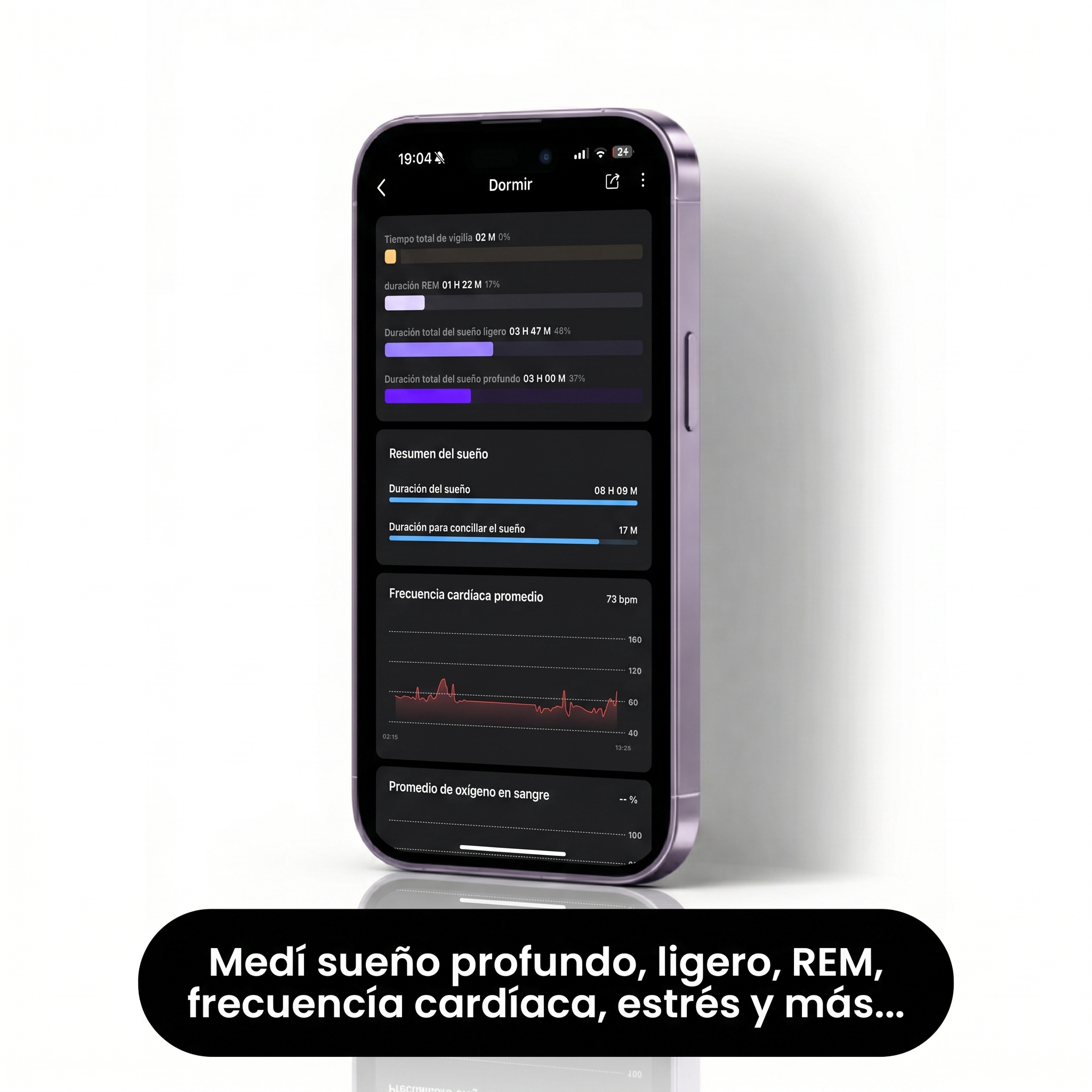 App Zenly — datos de sueño