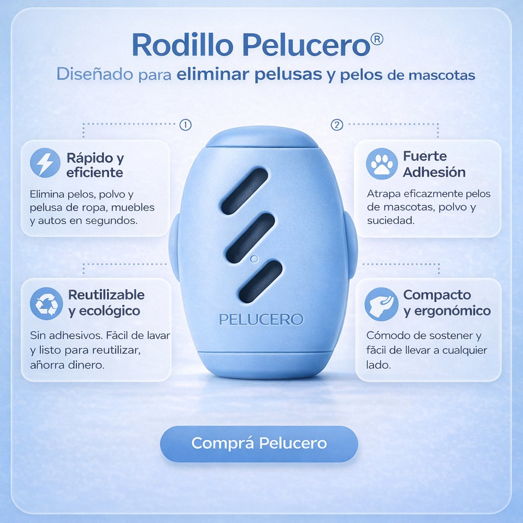 Rodillo Pelucero caracter&iacute;sticas