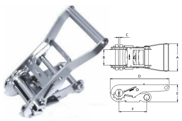 Catraca Inox CTRI4-050