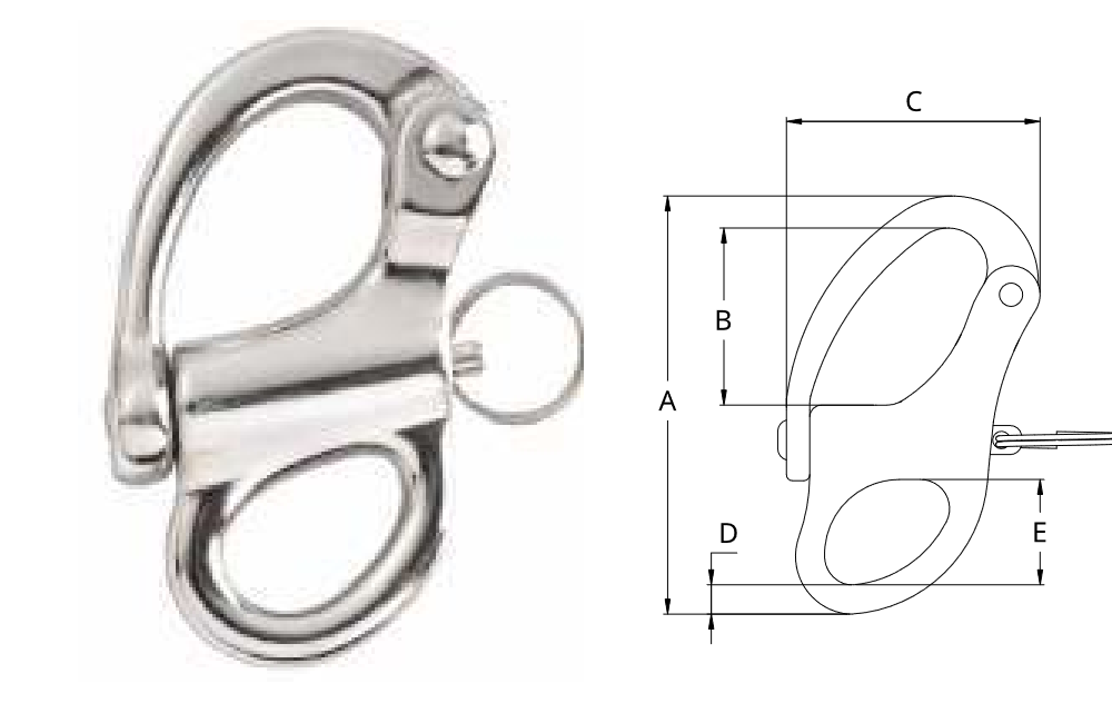 MERI6 Engate Rápido Inox