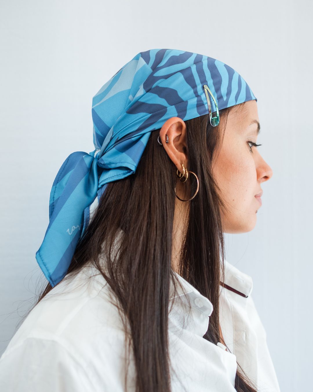 Pañuelo Ravi como bandana pirata