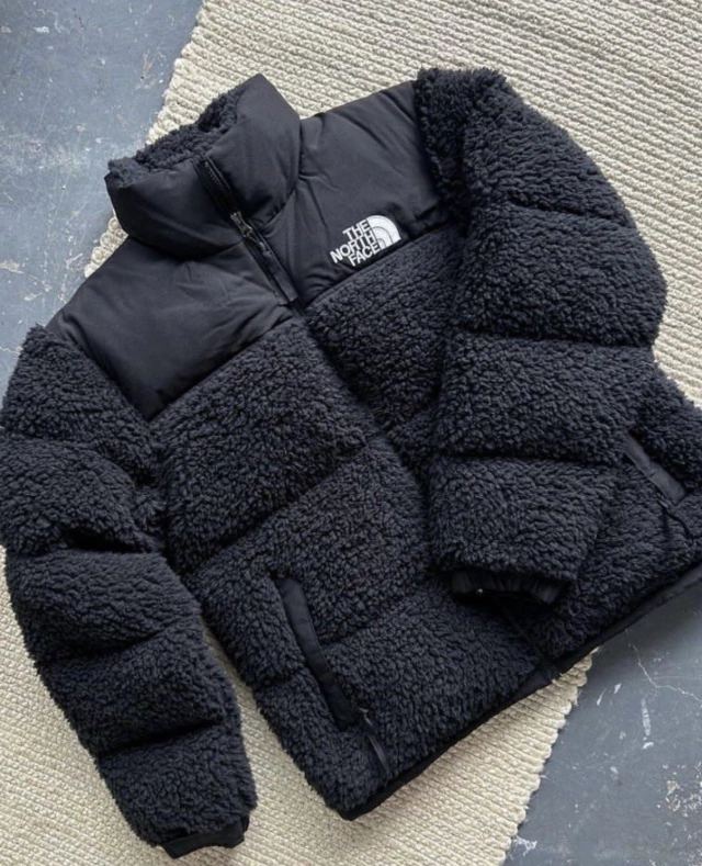 Campera Teddy negra