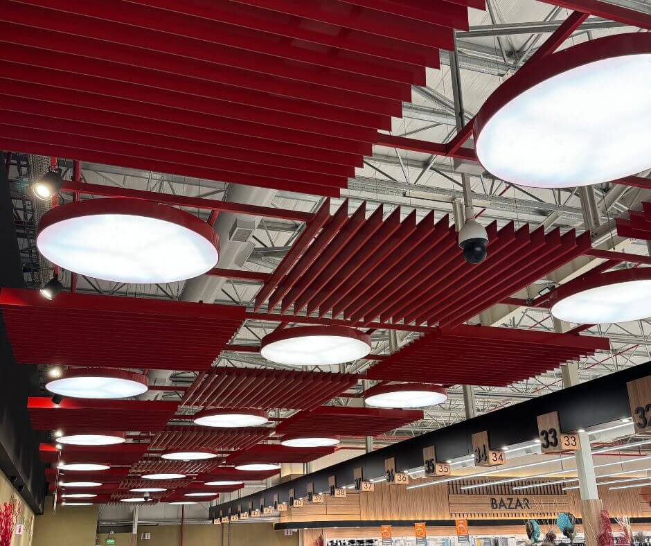 Cielorraso metálico - ejemplo 2