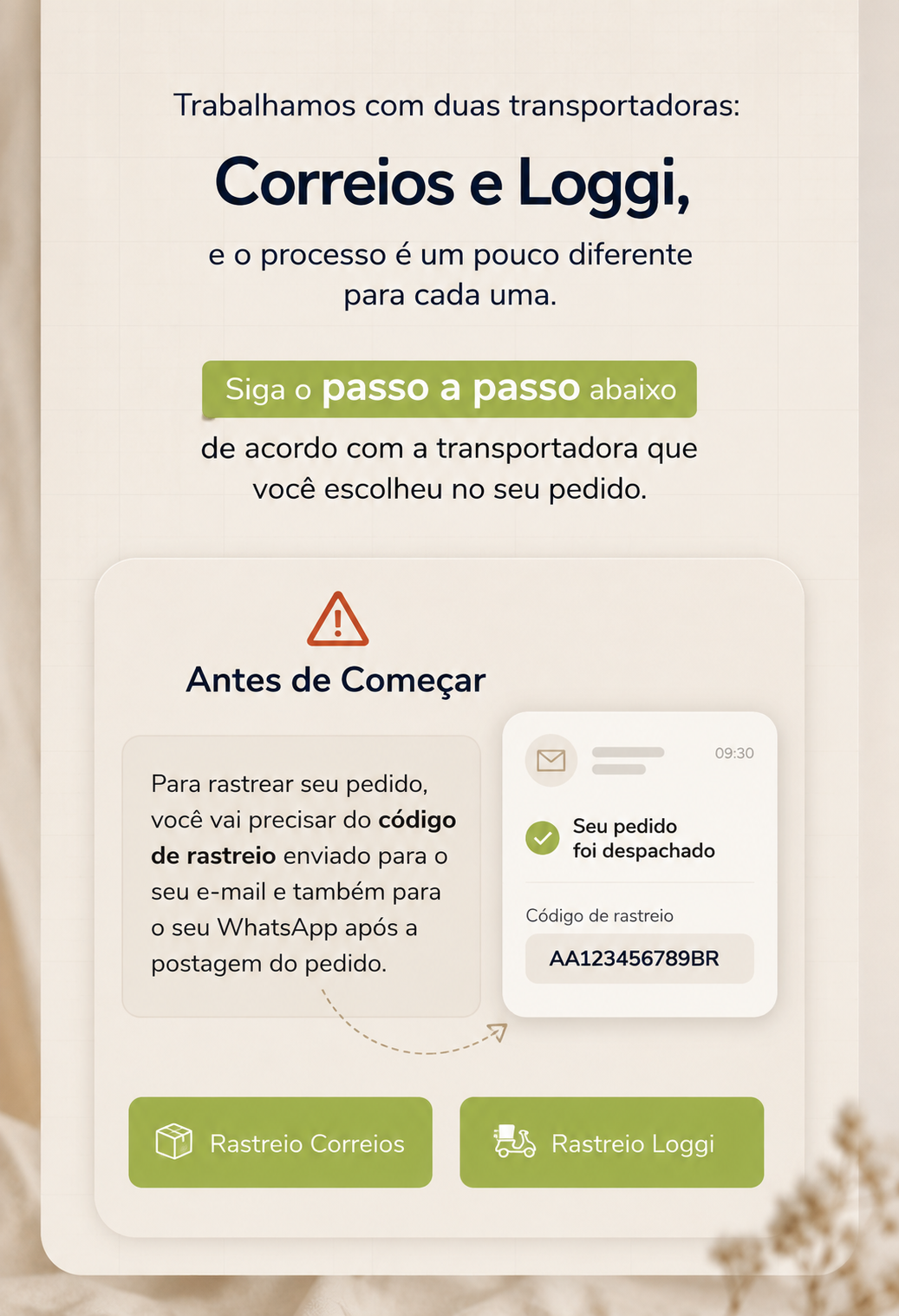 Como rastrear seu pedido pelos Correios ou Loggi