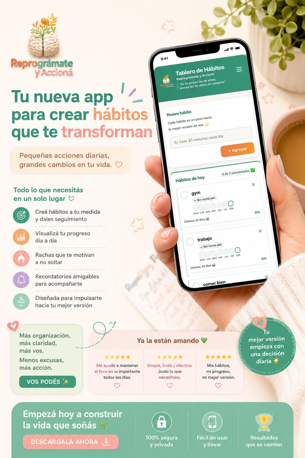 App de H&aacute;bitos REPRO