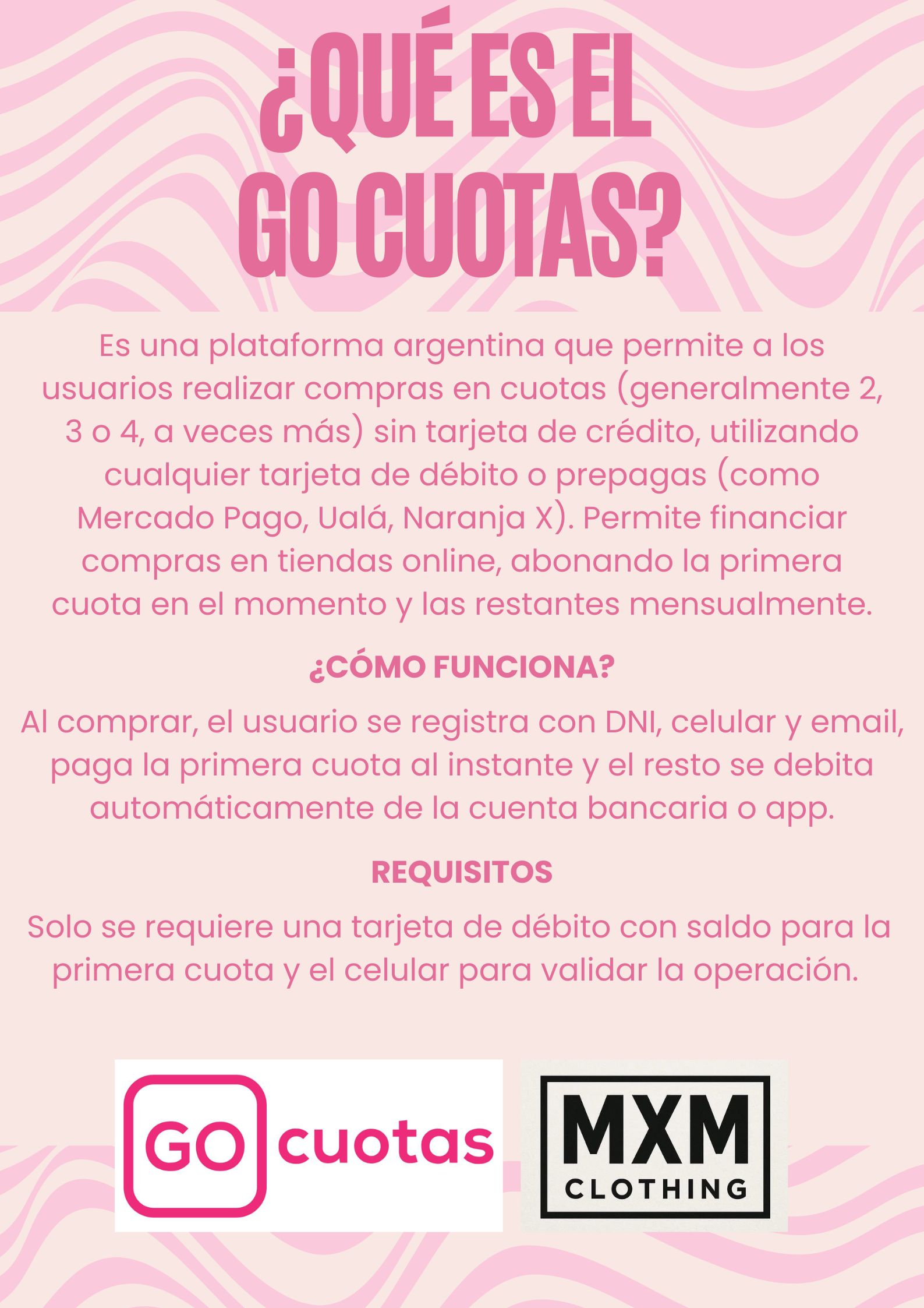 Medio de pago disponible