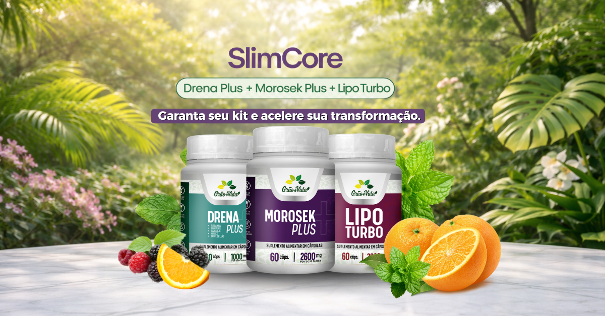 Kit SlimCore &ndash; Gr&atilde;o e Vida