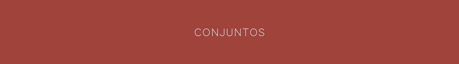 Banner da categoria Conjuntos