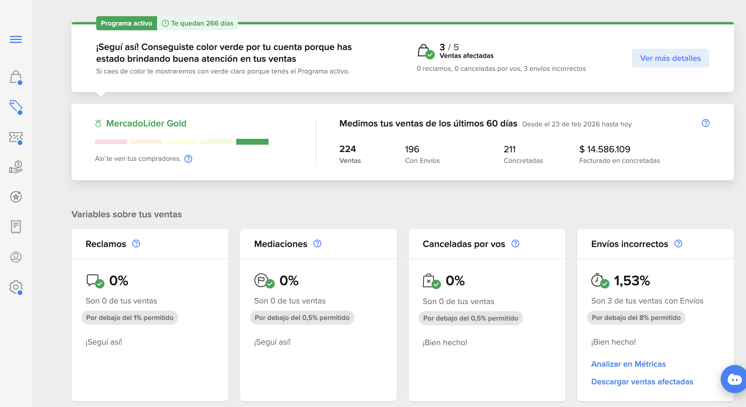 Somos Lider en Mercado Libre