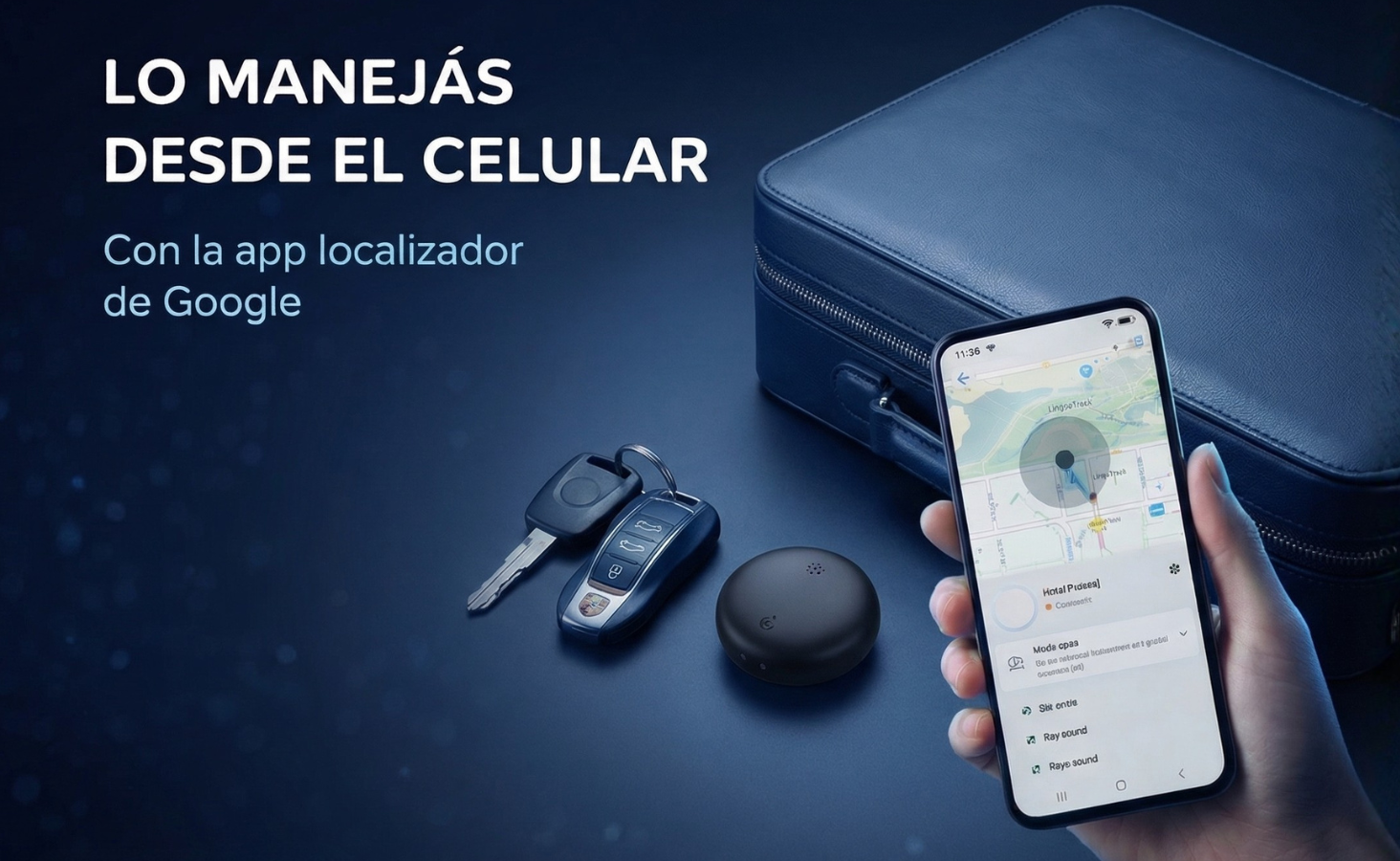 Lo manej&aacute;s desde el celular