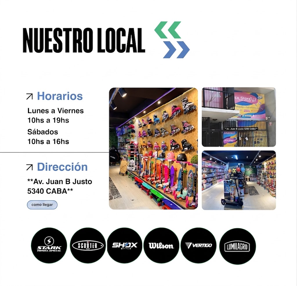 Local Shox Store en Av. Juan B. Justo 5340, CABA - Tienda oficial Scooter Italy