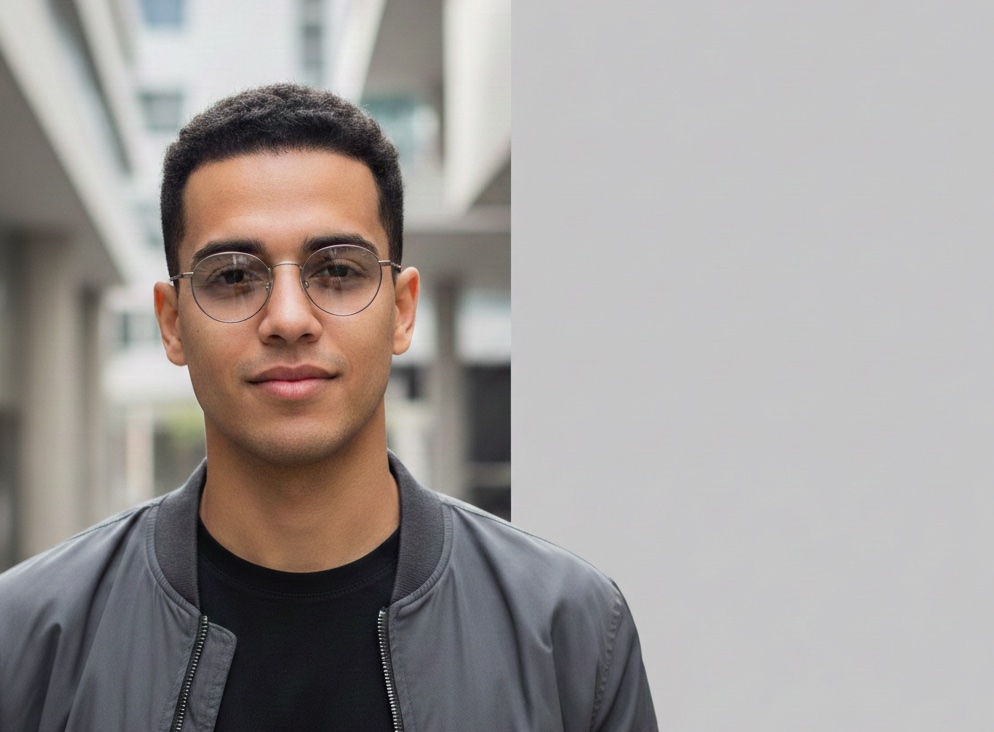 Pessoa usando óculos Chosen