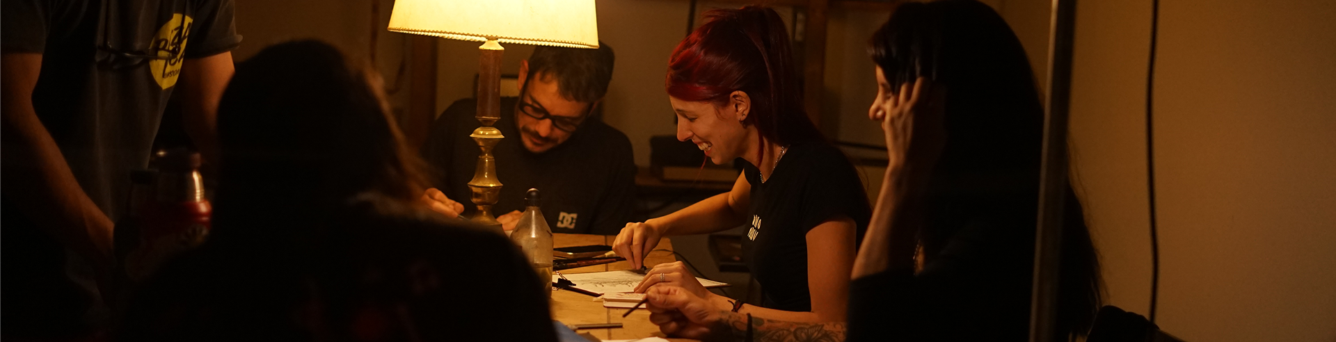 Encuentro de dibujo y pintura en El Deseo Taller