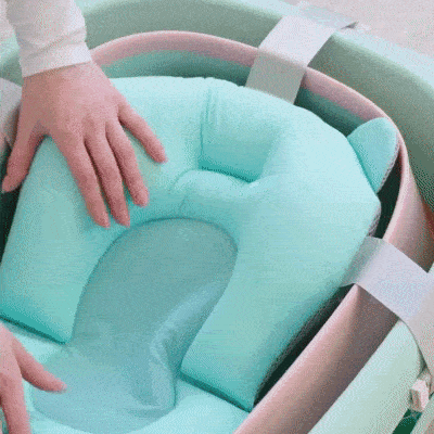 almofada para banho bebe