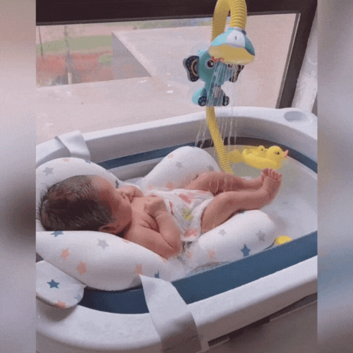 almofada para banho de bebe